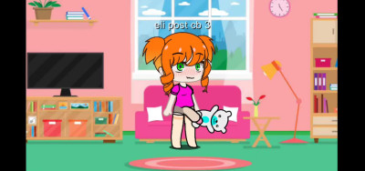 Futa Elizabeth Afton unaware fucks plushie Clara Afton