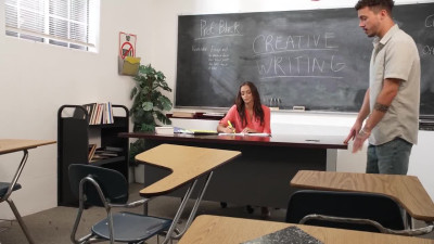 Teacher With Fake Boobs Needs A Good Fuck - Lady A.