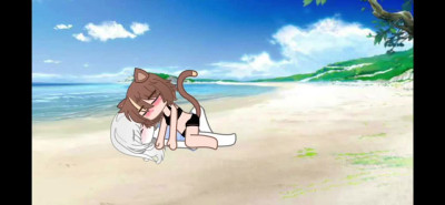 Fucking Y/N (female) at the beach