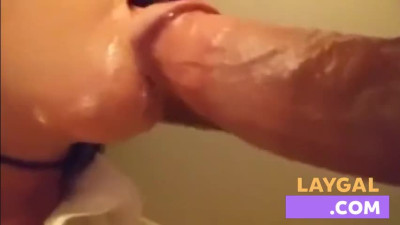 My neighbour sucking my cock