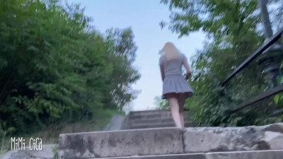 Butt plug, flashing, masturbation - public adventures by MIMI CICA