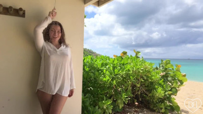 Dani Daniels Public Beach Shower Solo