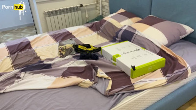 Vaginal gift of fate STEPMOM stuck under the bed.