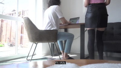 I Flooded My Fathers Table With Cum When I Fucked His Secretary - Via Hub