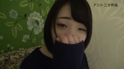 【個人撮影】マジで可愛い！チンチン大好き絶対的美少女によるえちえちノーハンドフェラ！
