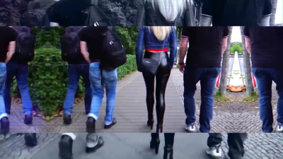 Anal gangbang with Germanys biggest cock | Everyone fucks my ass bareback | Daynia