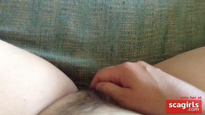 Rubbing my clit, intense orgasm