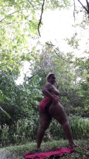 Damn these mosquitoes bites on my ASS! PUBLIC NAKED LITERALLY |§| FluffyB