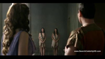 Jessica Grace Smith and Lesley-Ann Brandt nude - Spartacus