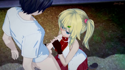 Emma Brightness gets her ass pounded and filled with cum - The Hidden Dungeon Hentai.