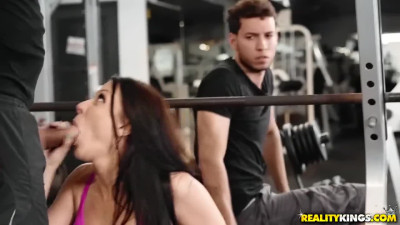 Rachel Starr in Gym and Pussy Juice from Reality Kings