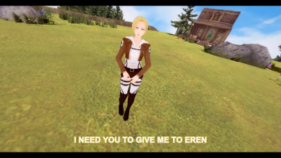 【MIKASA ACKERMAN】【FUTANARI 3D】【ANNIE LEONHART】【SHINGEKI NO KYOJIN】