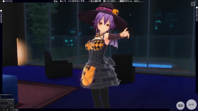 3D HENTAI pumpkin girl fucking the night before halloween