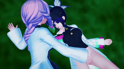 Demon Slayer Shinobu x Mitsuri Lesbian Hentai