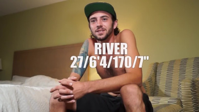 River received his second blowjob in a year