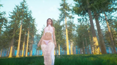 The Lustland Adventure Futa game | bride in wedding dress
