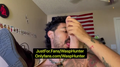 Gay Interracial Foot Worship (smelly)