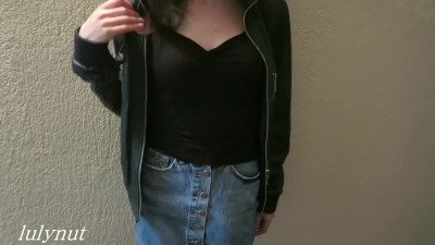 Pickup public anal sex for money with russian hooker POV