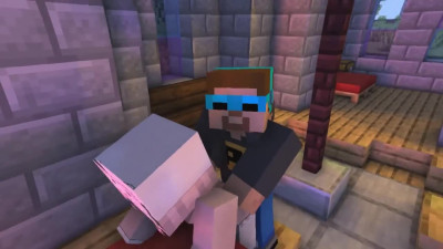 Porn in Minecraft sex in Olivias Apartment