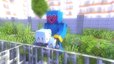 porn in minecraft school | HUGGY WUGGY fucked my girl | 4K 60 FPS