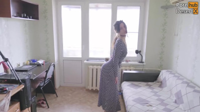 4k Luxurious babe in a beautiful dress gets fucked by her stepbrother