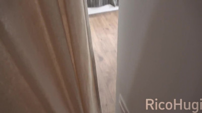 Step Sister Sucks My Big Dick While Talking On The Phone With Her BF 4K!