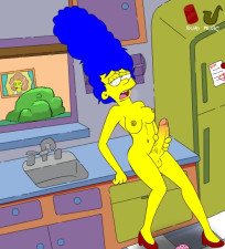 The Simpsons - Futa Marge - Sex Cartoon Hentai Futa Scene P75