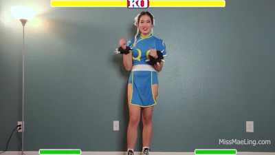 Chun Li Lightning Kicks Balls