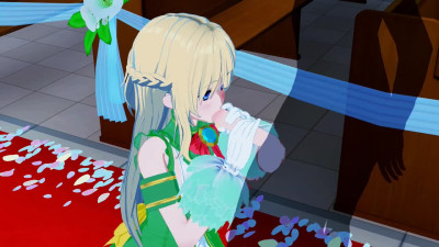 Neptunia - Vert 3D Hentai