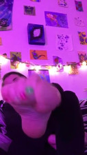 Sucking My Teen Toes For Santa