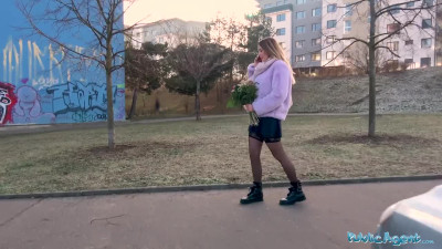 Public Agent Big boobs babe gets indecent proposal