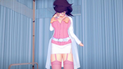 {Pokemon} Thicc Nurse Wicke likes it rough {コイカツ!/ 3D Hentai}