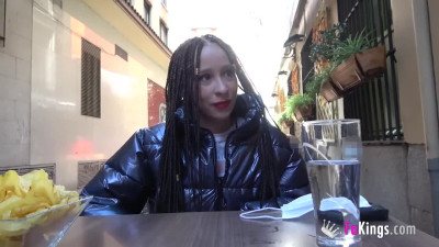 She cant Wait to get to the Place, and STARTS SUCKING COCK in the Street!