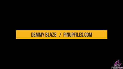 Demmi Blaze Shakes her Big Boobs inside the Shower Room