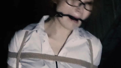 Chinese Girl outdoor exhibitionism BDSM Training 11