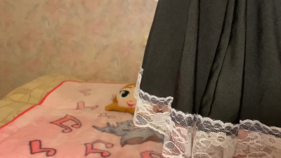 MAID GIRL GETS DEEPTHROATED AND FUCKED IN HER ASS
