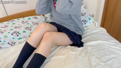 Hentai Cosplay 制服可愛娘 女神❤︎美麗臀部 色情玩具 性高潮japanese Teen Uncensored