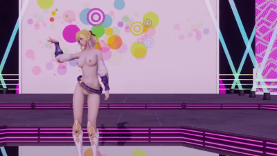 [MMD] Hyuna - Lip & Hip Short Ver. Genshin Impact Jean Nude Dance Uncensored 3D