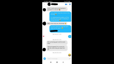 Persistence Pays Off ( Tinder & Text Conversation)