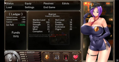 Karryns Prison [RPG Hentai Game] Ep.3 Naked Nap in the Prison while the Guards are Jerking off