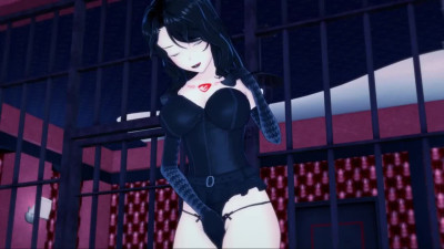 Lust Fingers herself in the Sex Dungeon. Fullmetal Alchemist Hentai.