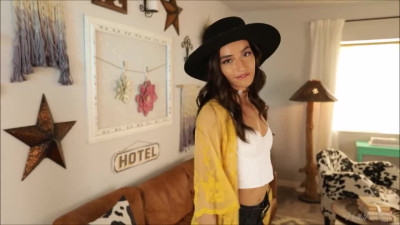 All Natural Brunette Emily Willis is a Horny little Cowgirl