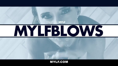 Hot Brunette MYLF Giving a Good BJ