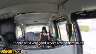 Fake Taxi Pretty Ebony Teen from London Big Ass and Tight Pussy Gets Creampie