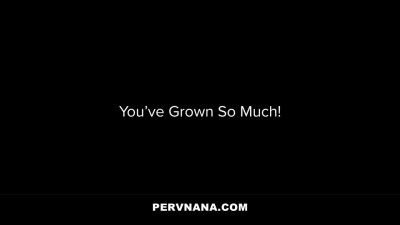 PERVNANA - Fucking my GILF Step Grandma while Parents are out