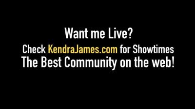 FemBot Kendra James Pussy Tested & Approved by Abigail Mac!