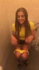 After Party Sex with College Slut in Public Bathrooms