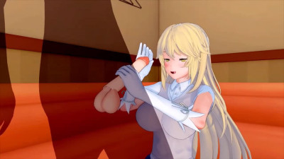 Toaru Kagaku no Railgun Shokuhou Misaki 3D HENTAI