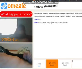 Omegle- Tetas y me Pide Leche