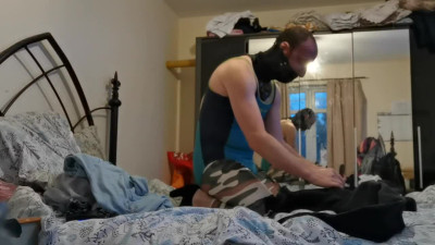 Self Bondage in a Straight Jacket
